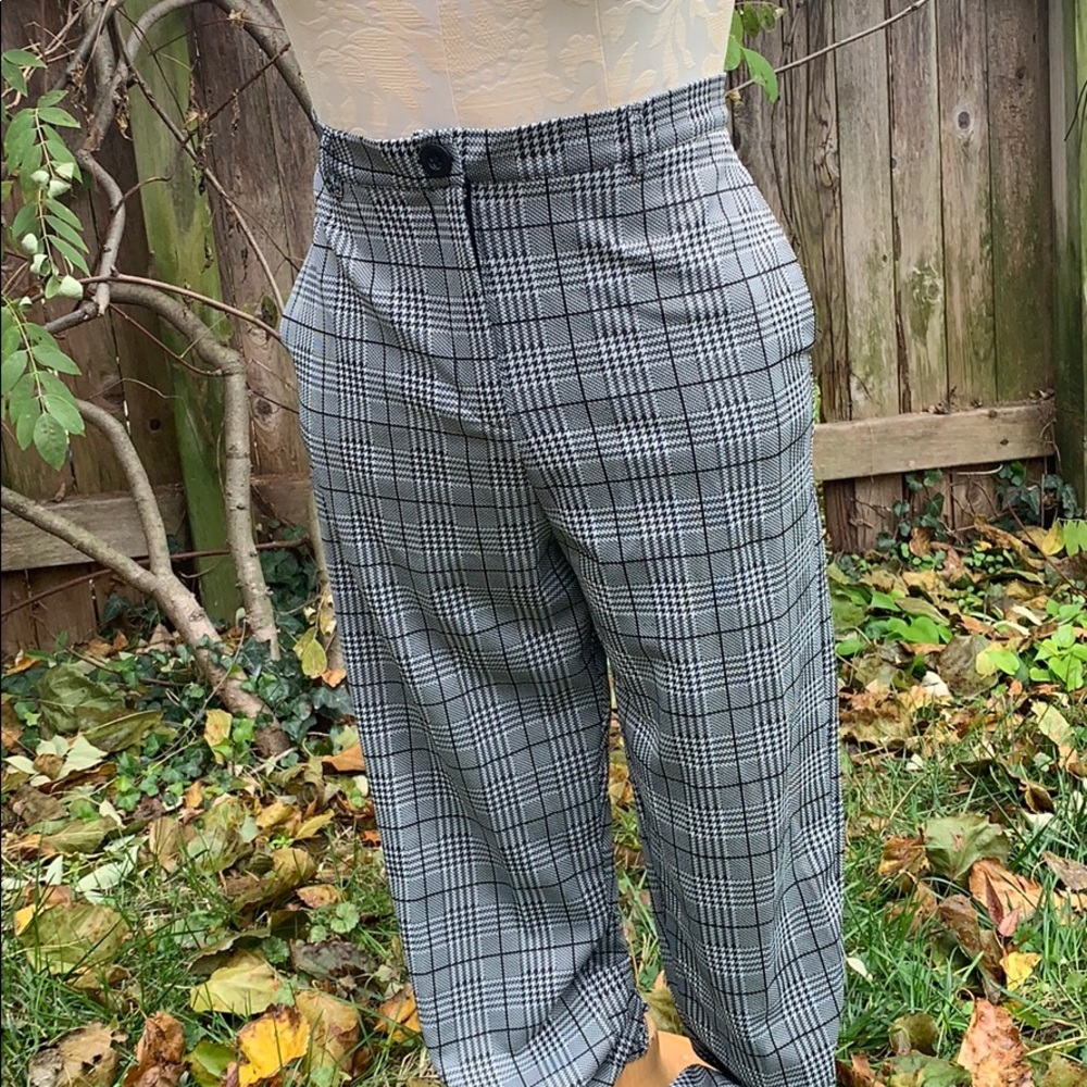 Shein plaid pants